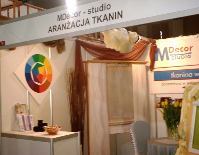 Punkt doradztwa MDecor studio na targach Murator 2006